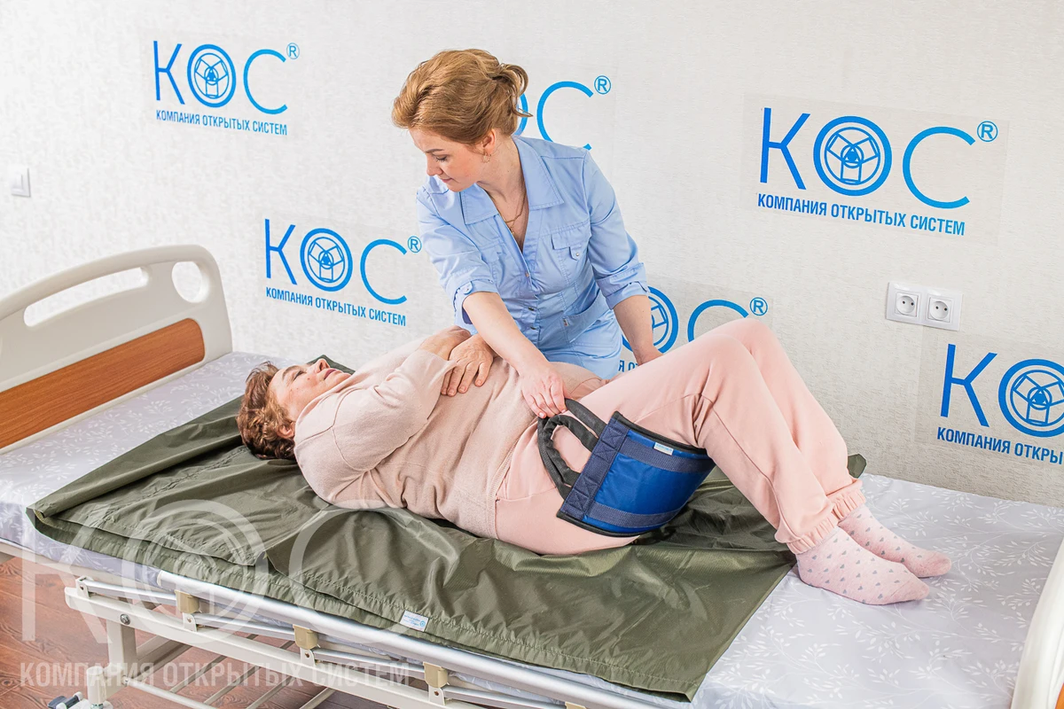 Вспомогательный пояс для перемещения пациента КОС полужёсткий маломобильных |