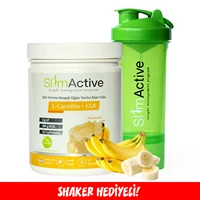 slim active formula 1 healthy meal nutritional banana 420g milk protein l carnitin cla prebiotic stevia slimming product