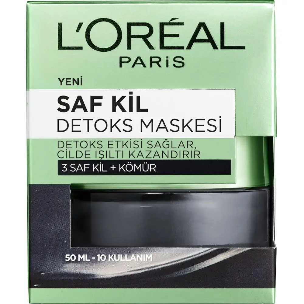Детокс маски из чистой глины | Loreal Paris Красота Уход регенеративный|Устройство для