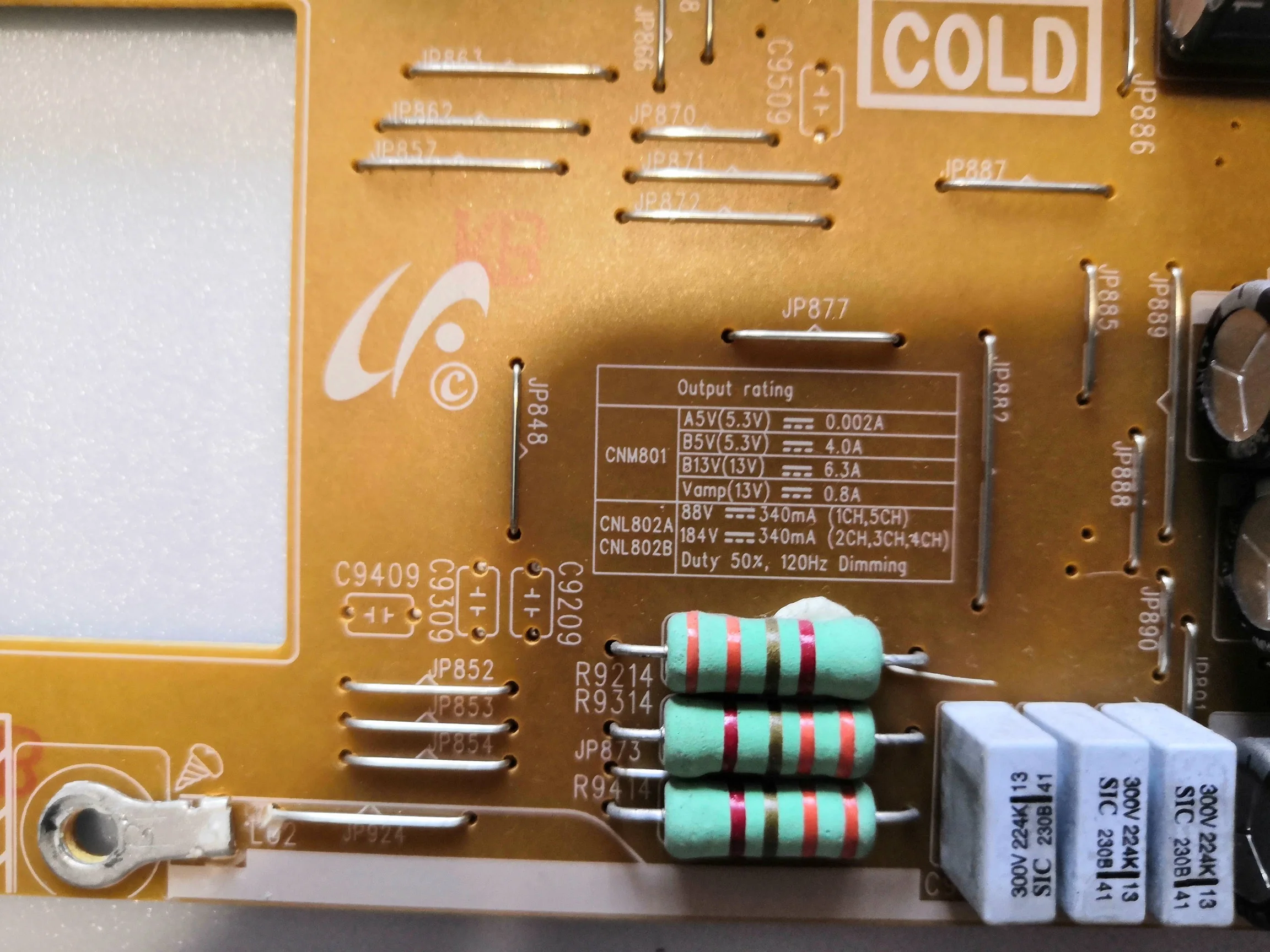 Power Supply BN44-00636B для телевизора Samsung UE55F8000 UE55F8500 и др. |