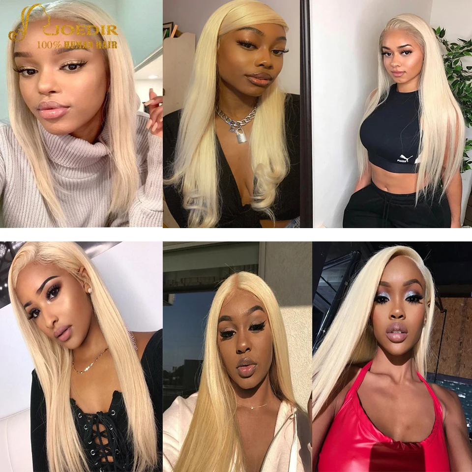 

Joedir 613 Blonde Straight Hair Bundles 3 Bundles Brazilian Straight Human Hair Blonde Bundles Human Hair Weave Blonde Bundles