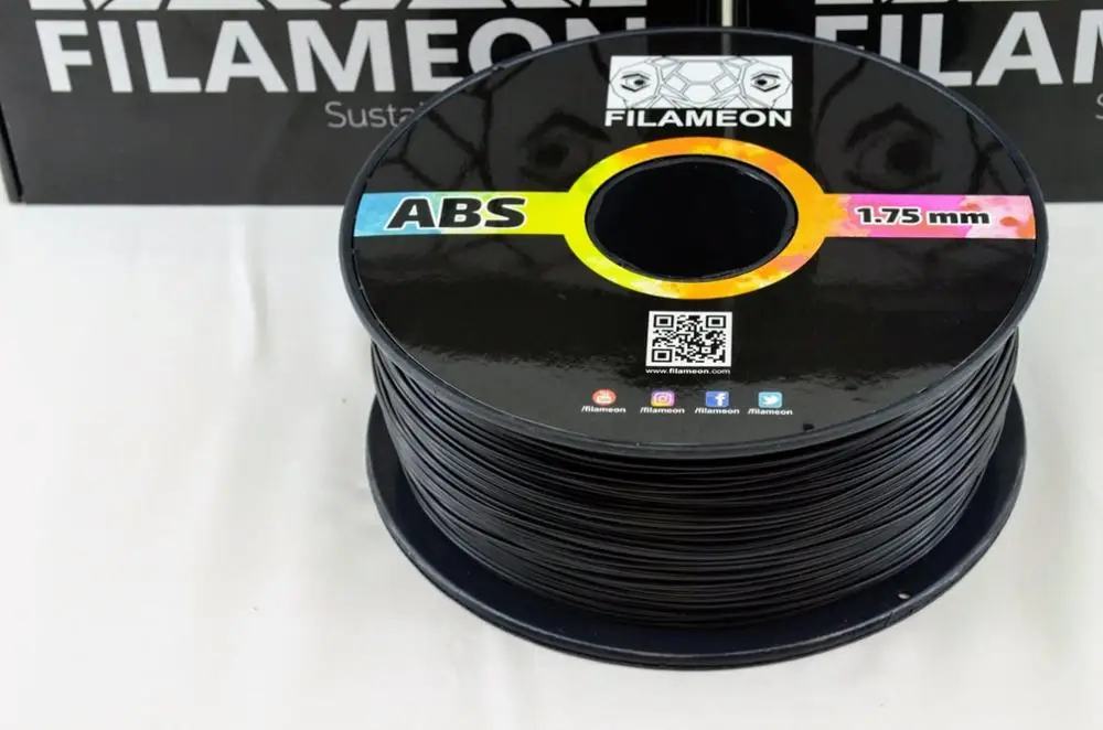 FILAMEON ABS HighFlow 3 D принтер нити черный 1 75 мм кг. Высококачественная серия