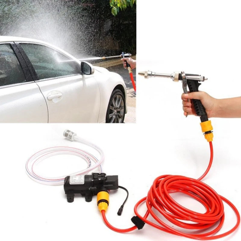 

Portable high-pressure car washer