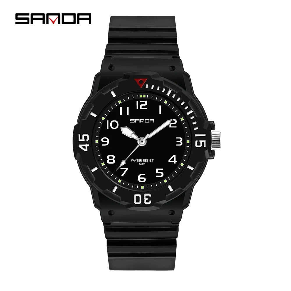 SANDA Brand Fashionable Outdoor Women's Quartz Watch Personality small fresh INS Style watch 50 meters waterproof