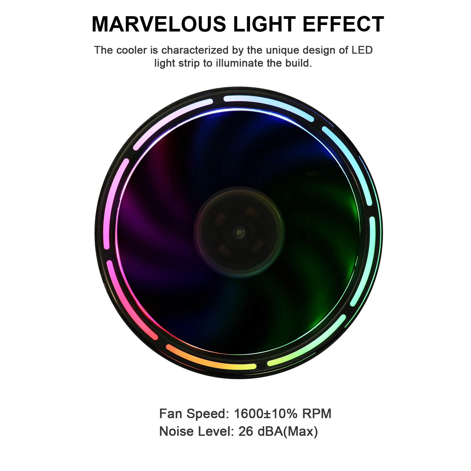 vetroo m2 black cpu cooler hydraulic bearing 90w tdp air cooler for intel lga 1200 1366 115x led ring lighting 3pin pc radiator free global shipping