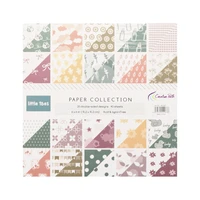 creative path 6x 6 inch scrapbooking pattern designer papers pad 40 sheets crafts background diy packs acid free embellishments