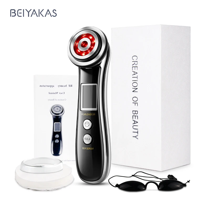 

LED photon radio frequency vibration massager EMS skin rejuvenation face-lift firming skin care massage beauty instrument tool