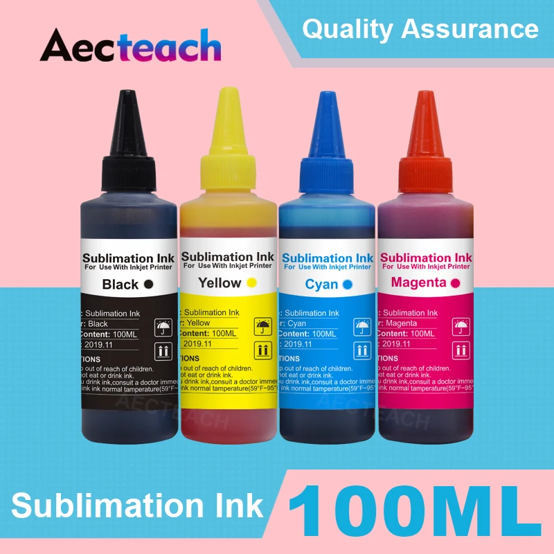 Универсальные сублимационные чернила aecучебный 400 мл для настольного струйного