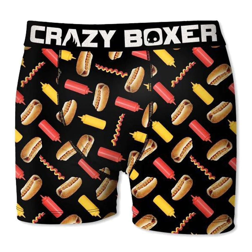 Фото Трусы-боксеры CRAZY BOXER для мужчин из микрофибры разных цветов Мужская одежда Трусы-боксеры CRAZY BOXER для мужчин из микрофибры разных цветов Мужская одежда