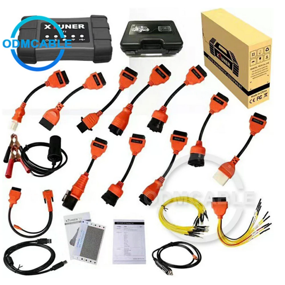 Heavy Dutyal Truck Diagnostic Tool XTUNER T1 support Wifi Profession System xtuner t1 diesel truck diagnostic | Автомобили и