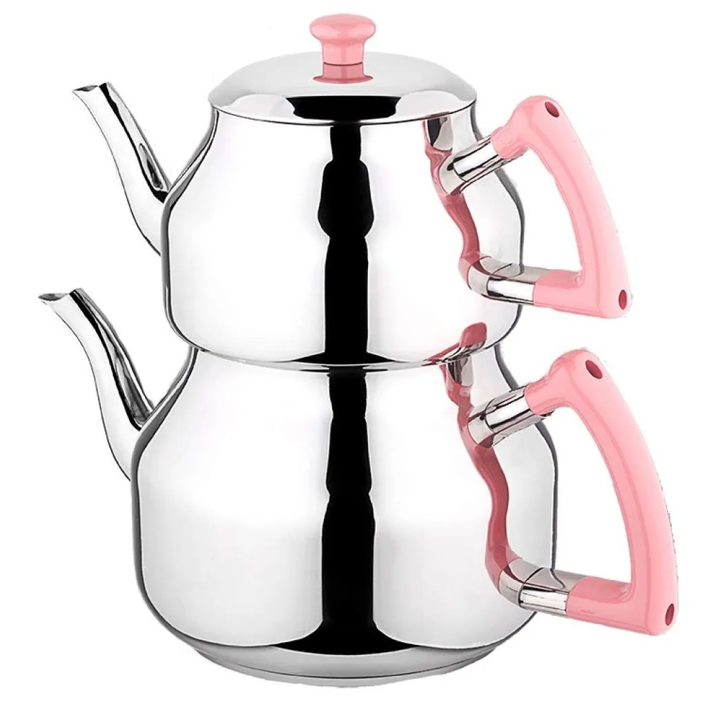 

Набор для заваривания чая, 2021, Орта, традиционное турецкое производство, 1 класс, качественный семейный заварочный чайник для вкусного чая, с...