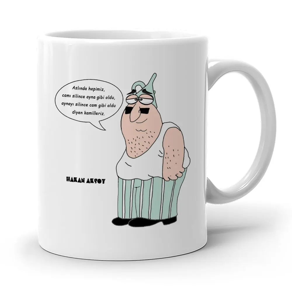 

Personalized Caricature Of White Mug cup-9