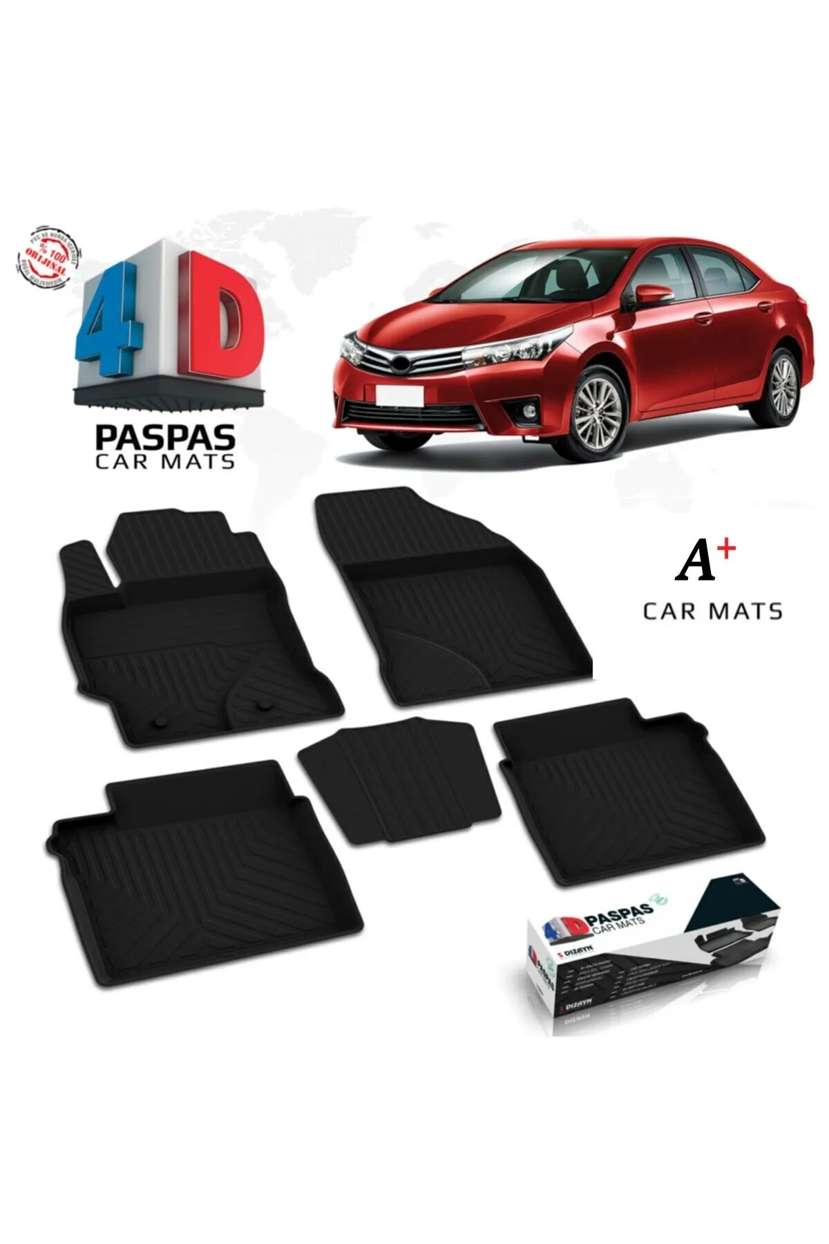 

Швабра для бассейна Toyota Corolla 4d 2013-2018 A +, качественные автомобильные аксессуары для помещений, коврик для бассейна с толстыми краями, резиновы...