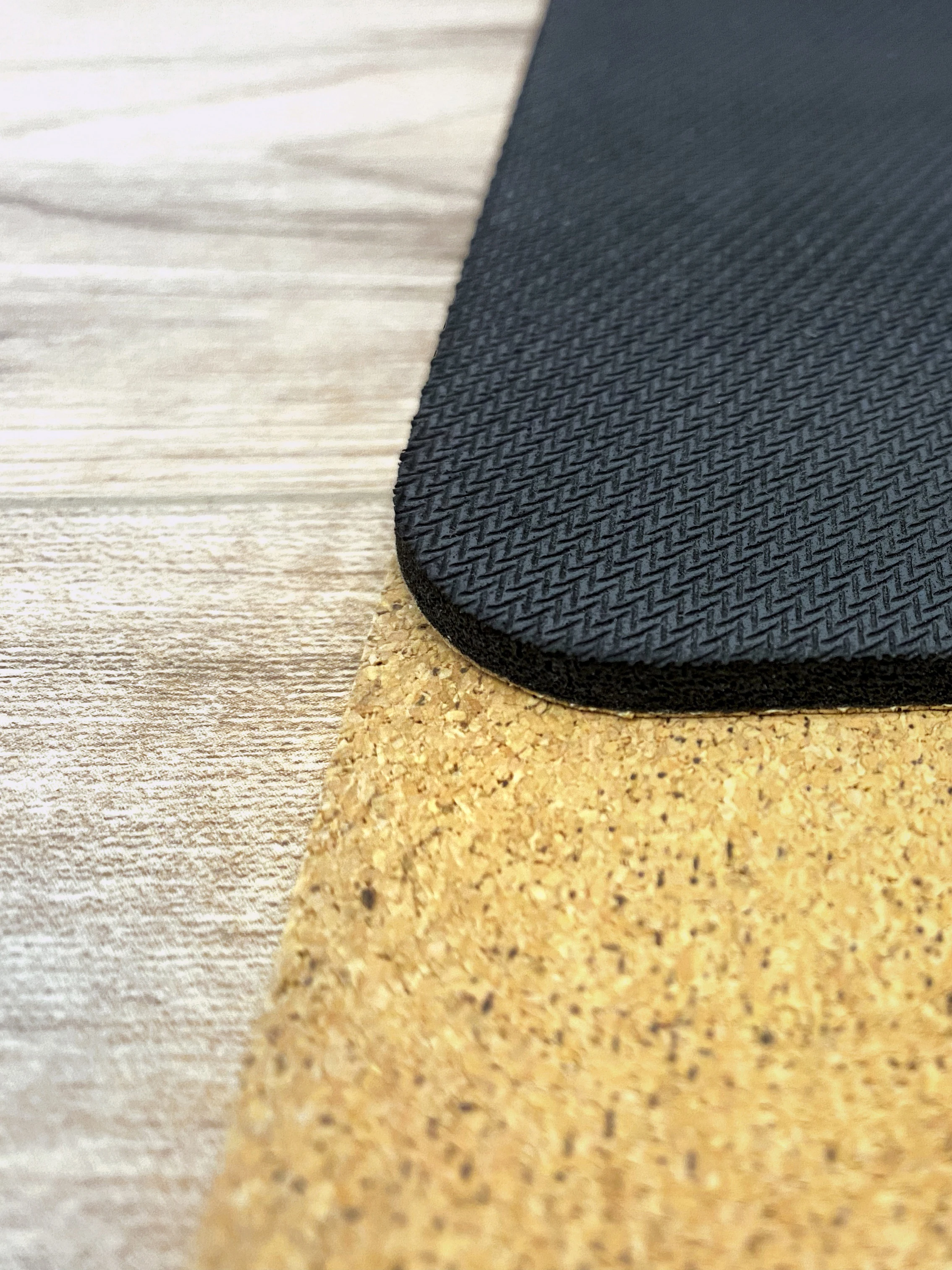 Коврик для йоги и фитнеса RSQ - Cork design / Йога коврик из пробки натурального каучука