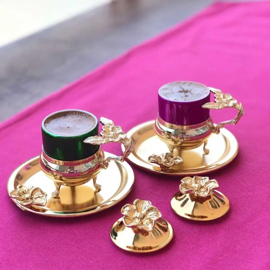 Набор кофейных чашек с японской розой|Кофейные наборы| |