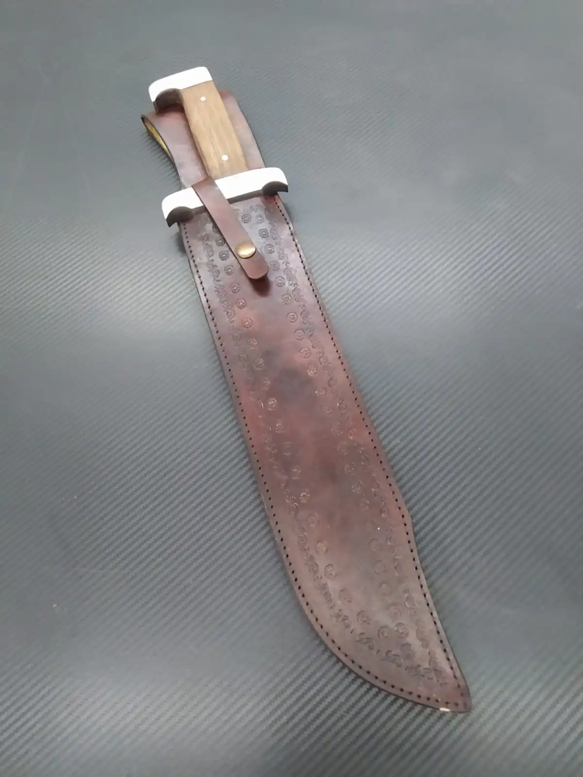 

Wood handle big rambo knife,bowie,knife for outdoor,survival defensive tactical fixed knife,