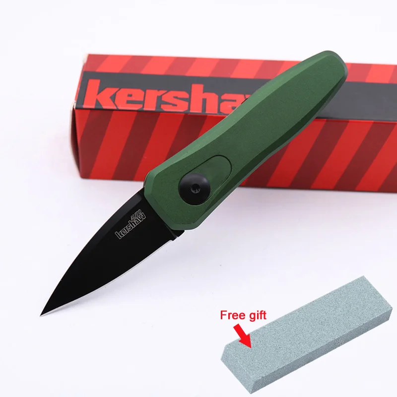 

2022 Kershaw Knife 7500 Pocket Folding Knife CPM 154 Blade Anodized Aluminum Handle Titanium Edc Survival Tactical Combat Knife