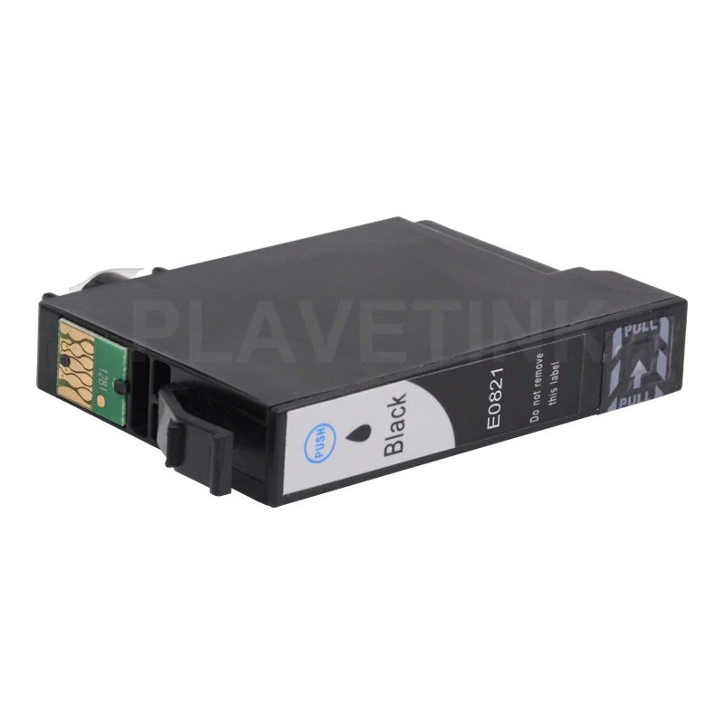 Чернильный картридж Plavetink T0821 6 цветов совместимый для Epson Stylus Photo T50 R290 R295 R390 RX590 RX610