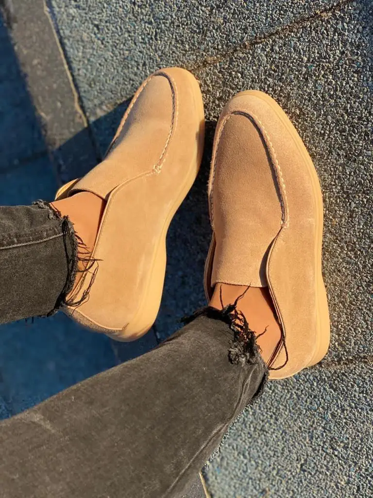 Женская обувь на плоской подошве замшевые лоферы мокасины мюли балетки