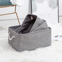 home supplies free shipping folding linen organizers boxes baby toys socks clothes gadget house office laundry basket storage