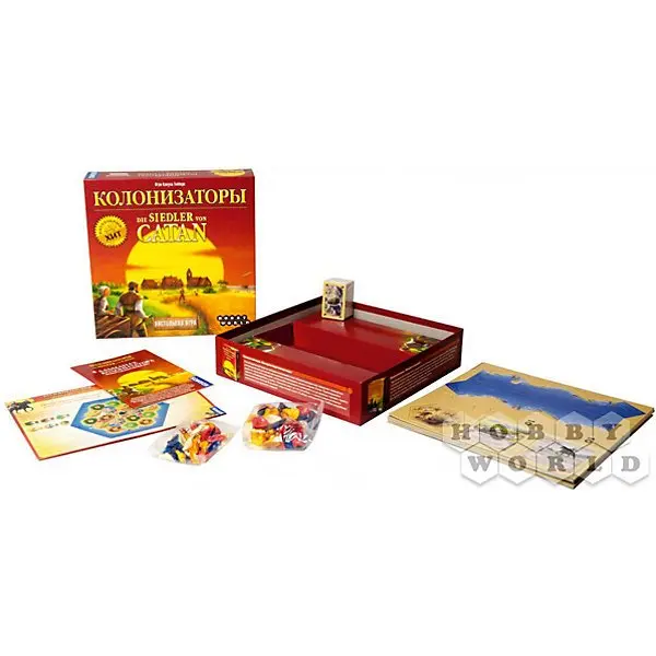 Настольная игра Hobby World Колонизаторы, 4-е издание