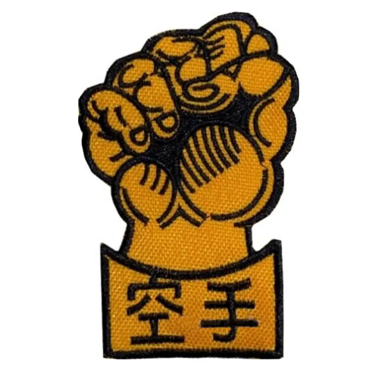 Детский костюм для карате 2 Chozen Toguchi Реплика кулака вышитая нашивка Мияги враг |