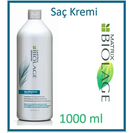 Крем для ухода за волосами Loreal Matrix Biolage с кератином İçeridr 1000 мл очищающий шампунь