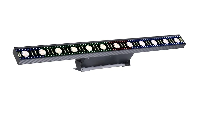 

4pcs Led Light Bar Beam Light Dmx512 Matrix Strobe Dj Lights Sound Activated Disco Party 14x3W Professional Stage Wedding Events