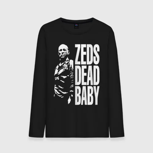 Мужской лонгслив хлопок zed is dead baby|Мужские толстовки и свитшоты| |