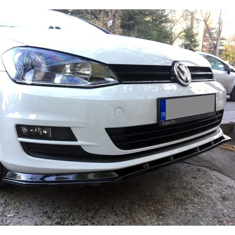 For Volskwagen Golf 7 Accessories Volkswagen MK7 Front Bumper Attachment Piano Black | Автомобили и мотоциклы