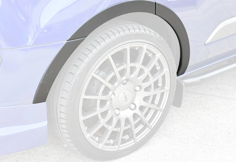 Wheel Arch Trim For Ford Transit Custom 2012 + car accessories fender lip splitter side skirts wing car tuning mudguard enlarge