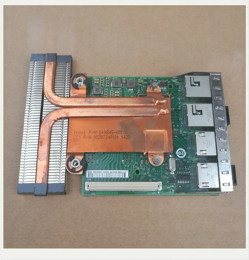 

Pulled 98493 P71JP 99GTM Intel X540 2x10GB 2x1GB Daughter Card PowerEdge R620 R720