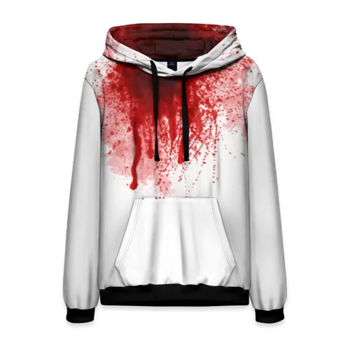 Мужская толстовка 3D Кровь|Мужские толстовки и свитшоты| |