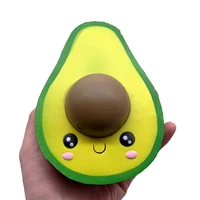 kawaii avocado diy antistress squishy rebound toys simulated fruit series slow rising stress relief funny toy for adults