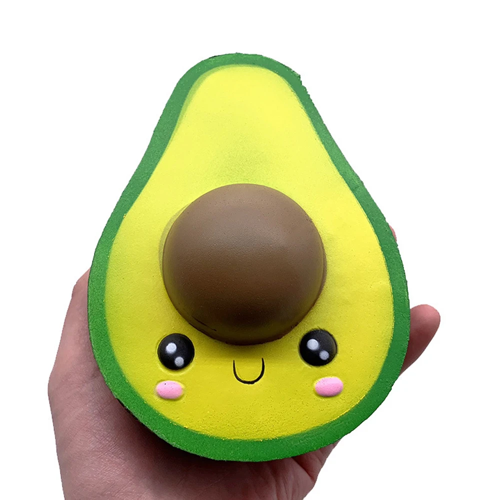 Kawaii авокадо Diy антистресс сжимаемые игрушки для восстановления фиксации фруктов