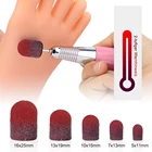 10 шт., шлифовальные ленты для электрической дрели для ногтей