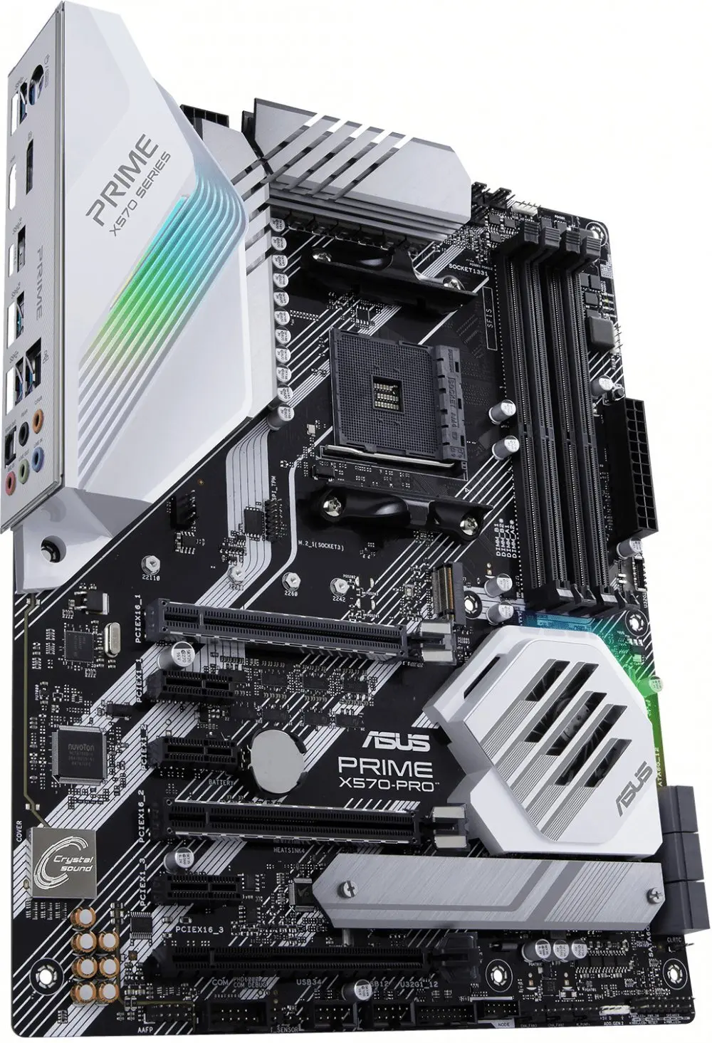 Материнская плата ПК ASUS PRIME X570-PRO Soc-AM4 AMD X570 4xDDR4 ATX AC`97 8ch(7.1) GbLAN RAID+HDMI+DP | Компьютеры и