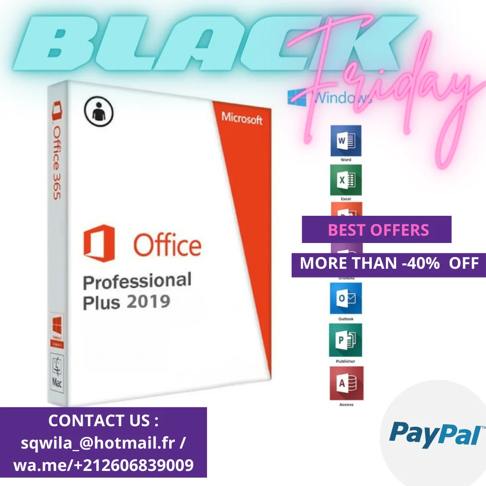 

{Microsoft®office✔️2019✔️Pro✔️Key✔️ -PLEASE READ DESCRIPTION-}