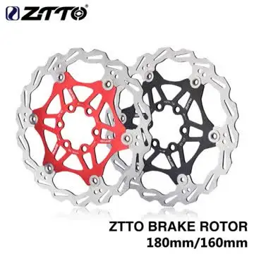 

ZTTO Bicycle Disc Brake Floating Rotor 180mm 160mm Stainless Steel Brake Disc Compatible Metallic Pads For MTB XC Road Bike