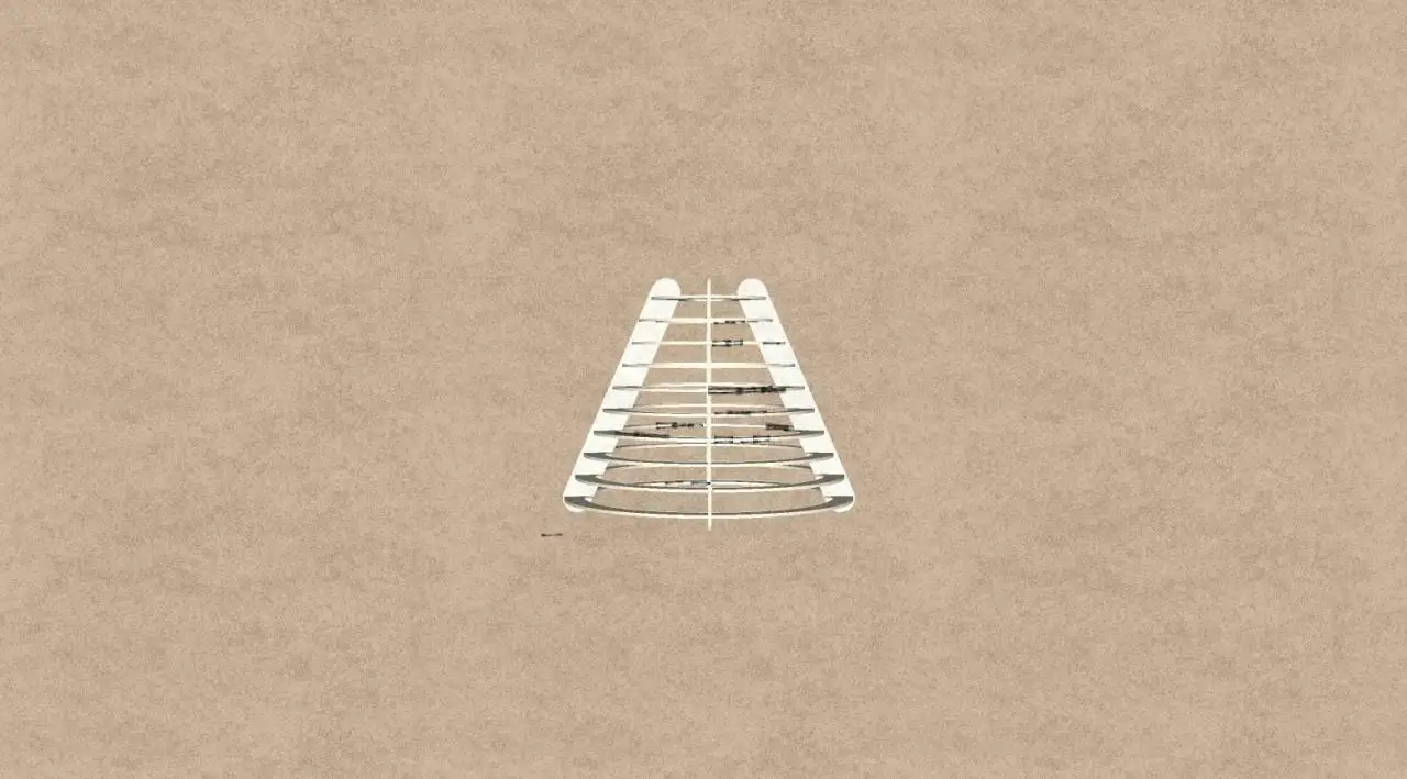 

Edile Decorative Mdf Wood Chandelier