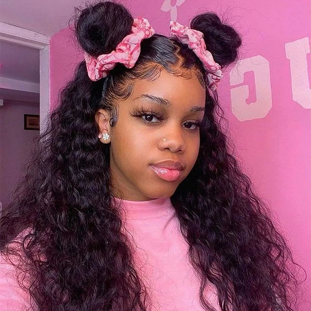 

Brazilian Loose deep Wave Lace Front Human Hair Wigs For Black Women