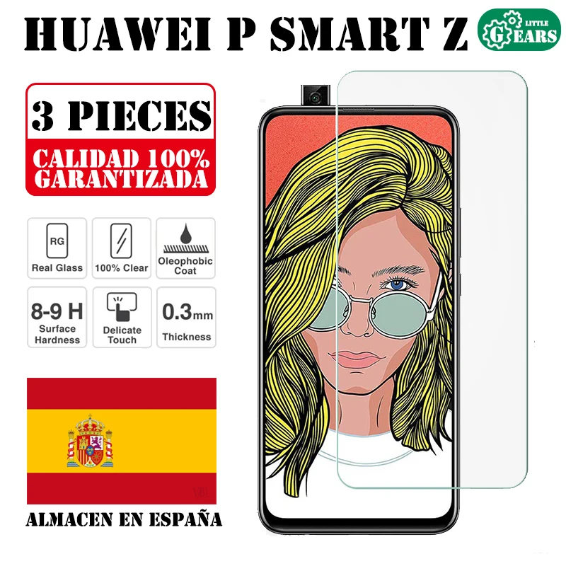 Huawei P smart Z набор из 3 предметов защита экрана закаленного стекла ультра тонкая от