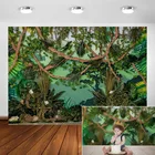 Студийный фон для фотосъемки с изображением диких джунглей сафари украшения для детской вечеринки леса джунглей животных