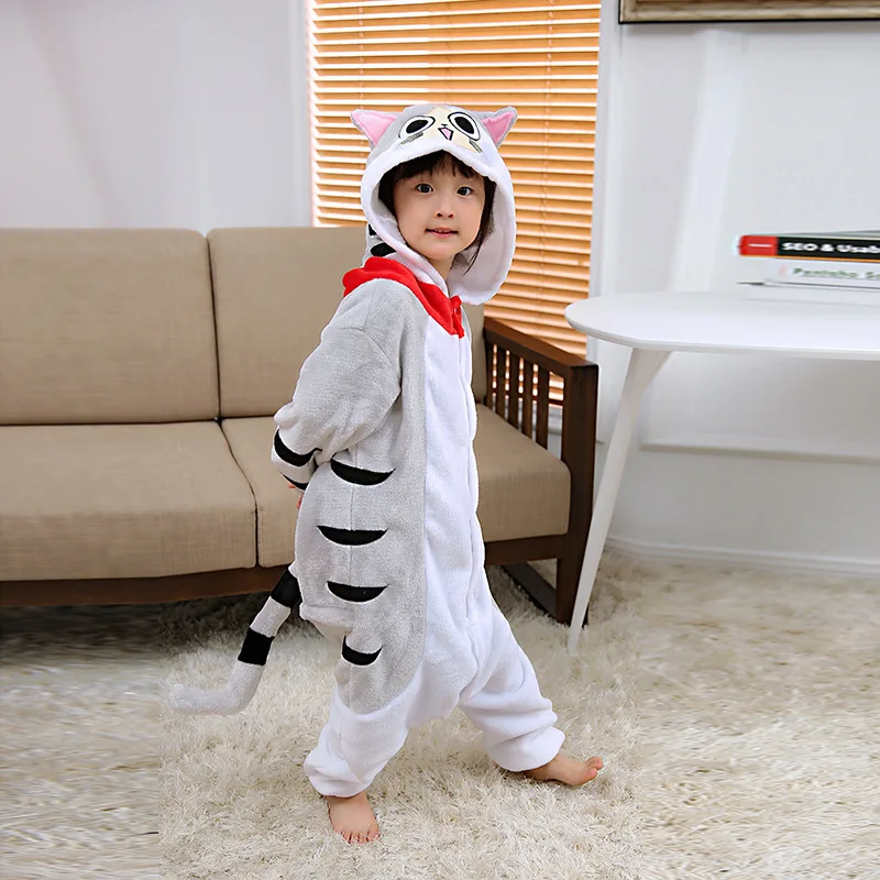 Кигуруми Кот Чии серый пижама костюм Тигр Тигра Kigurumi косплей Пикачу |