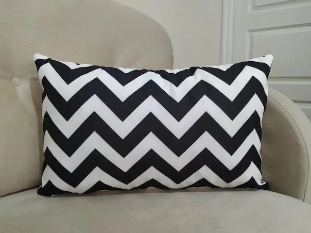 

Pillow decorate World Rectangle Zigzag Pattern Digital Printed Pillow decorate K 361610991