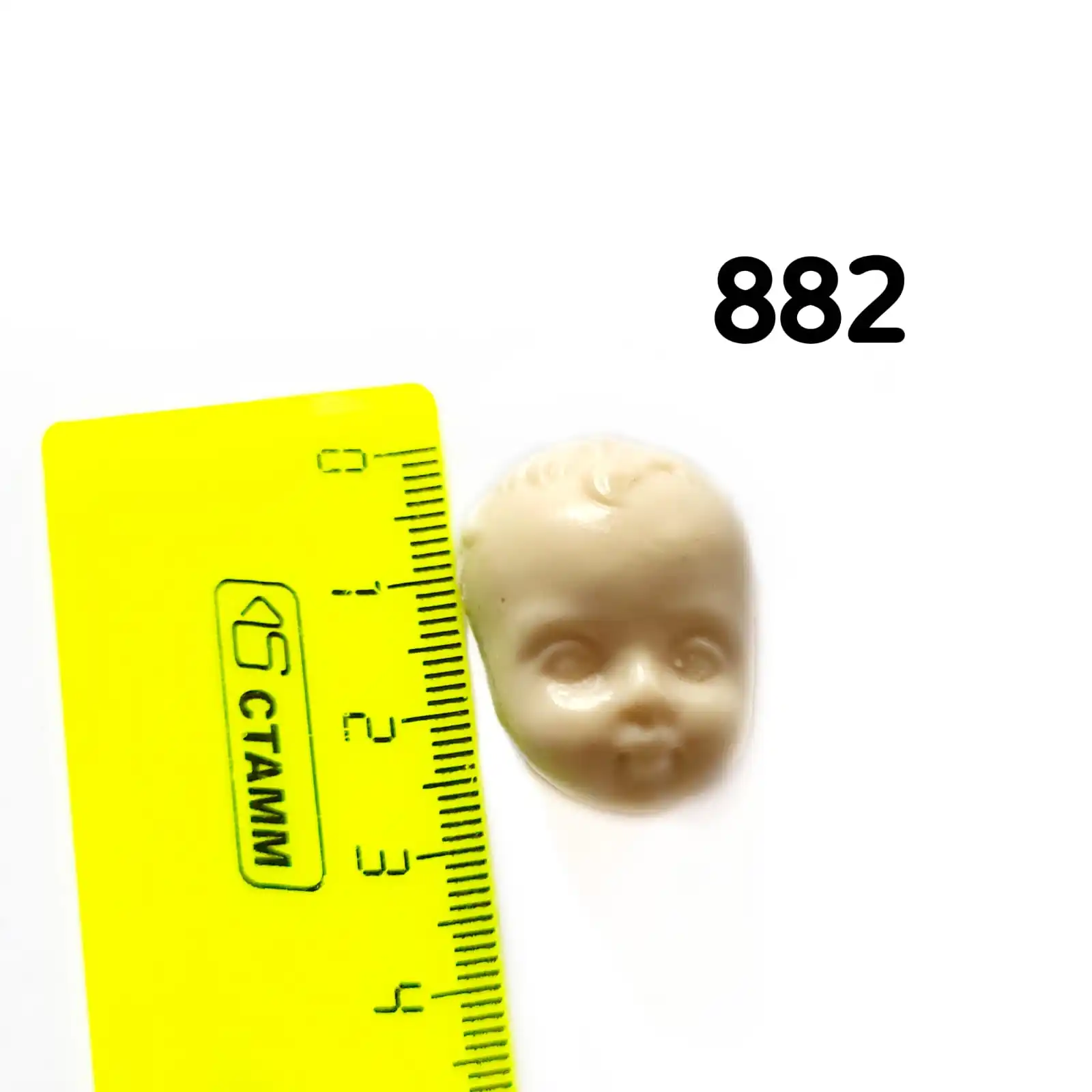 Молд силиконовый Лицо Bestmolds Форма силиконовая 882 для глины гипса изготовления