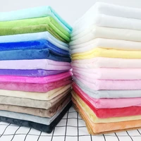 45x50cm short plush crystal super soft plush fabric for sewing diy handmade home textile cloth for toys plush fabric