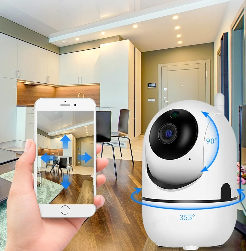 Радионяня умный дом плакать сигнализация мини камера наблюдения с Wi-Fi видео няня