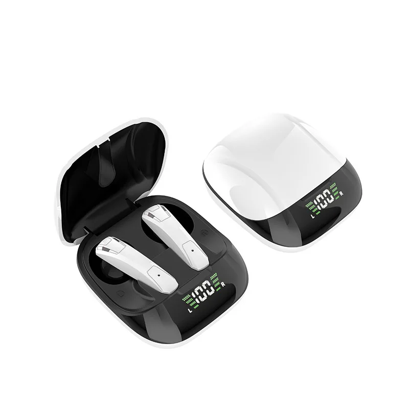 

Беспроводные наушники-вкладыши E68 TWS, Bluetooth 5,0, стерео, шумоподавление, IPX6, спортивные водонепроницаемые Игровые наушники со светодиодной под...