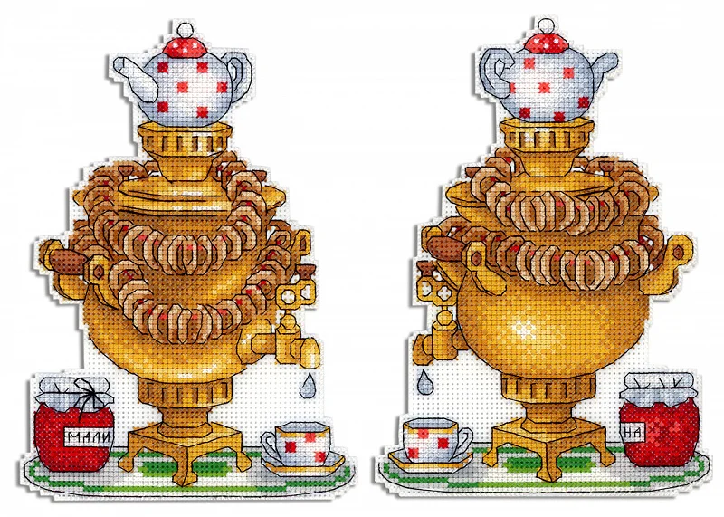 Set for embroidery M. N. Studio item No. mpstudia. р-416 rich samovar |